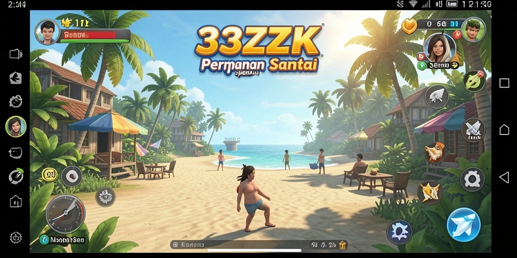 Tangkapan layar gameplay <strong>33ZK</strong> yang menunjukkan momen santai dan menyenangkan.