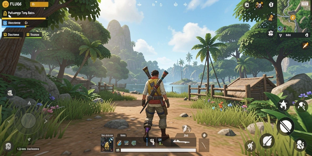 Gameplay FUJI66 yang memukau dalam dunia terbuka yang luas.