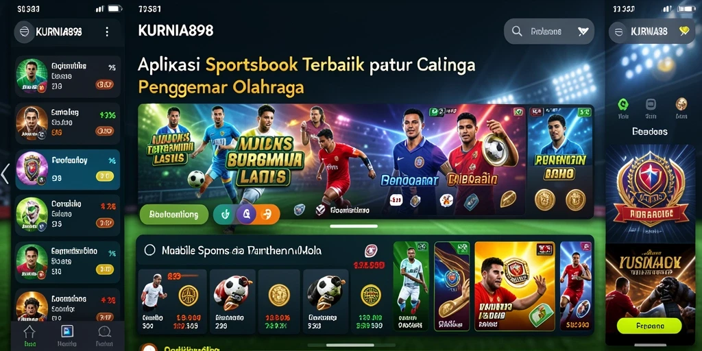Screenshot gameplay KURNIA898 saat melakukan taruhan olahraga.