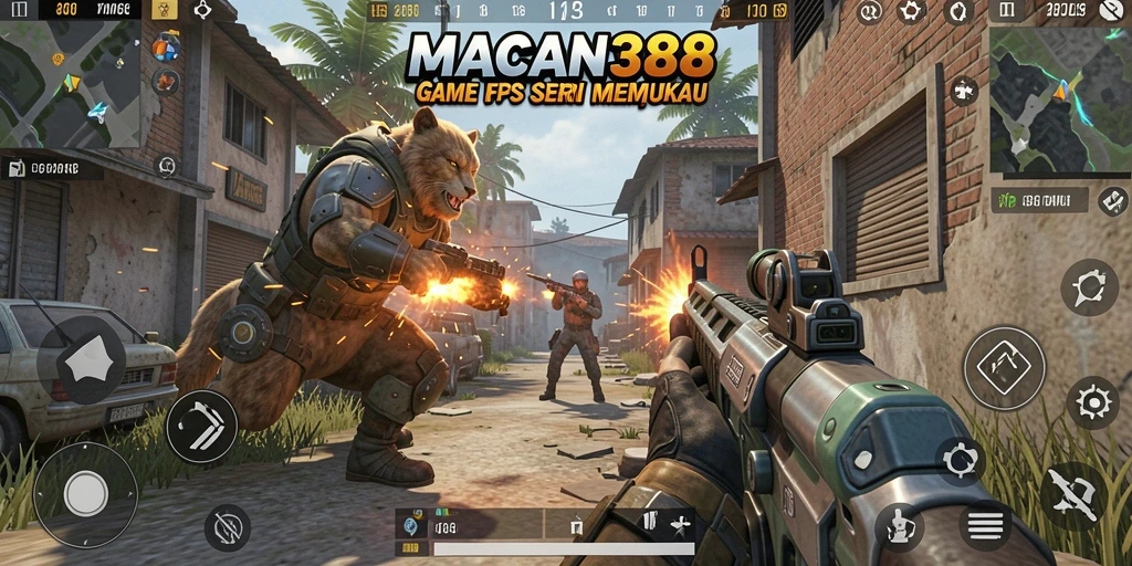 Tangkapan layar yang menunjukkan aksi gameplay seru di MACAN388.