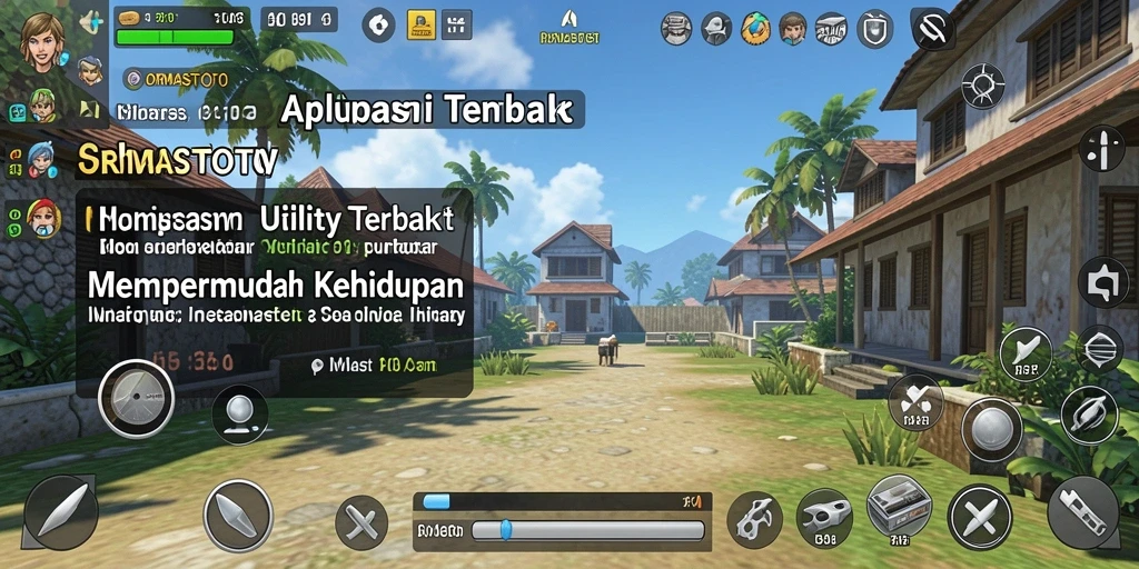 Tampilan antarmuka ORMASTOTO yang intuitif dan menarik.