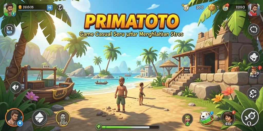 Tampilan gameplay seru dan menegangkan dari PRIMATOTO.