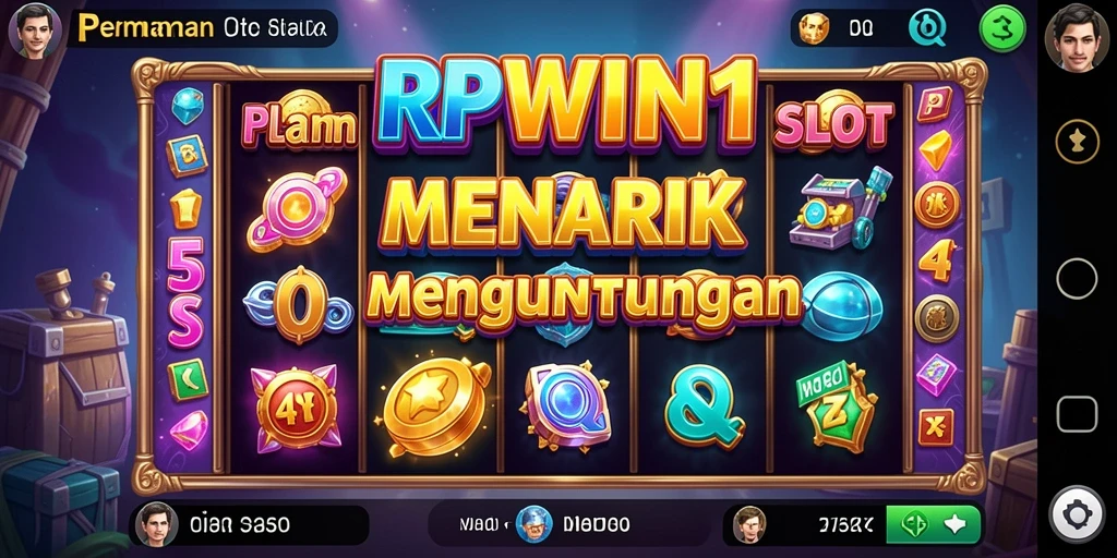 Tampilan gameplay menarik dari slot RPWIN1 dengan grafis menawan.