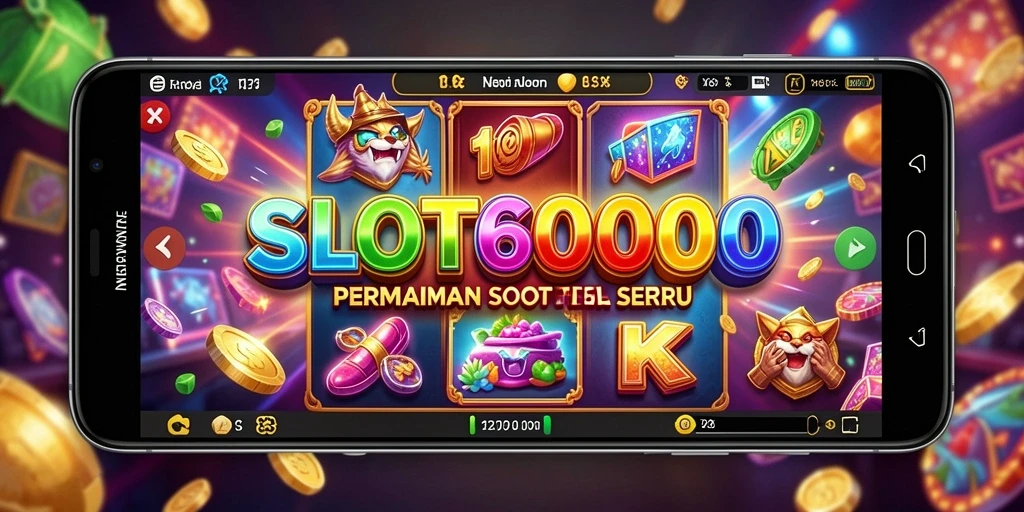 Tampilan gameplay menarik dari SLOT6000 dengan berbagai mesin slot.