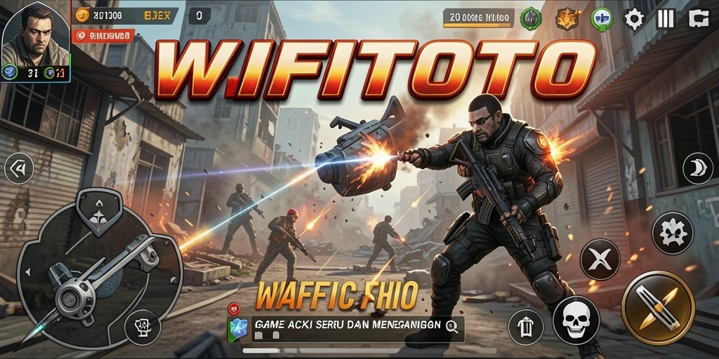 Tampilan gameplay WIFITOTO yang penuh aksi dan ketegangan.